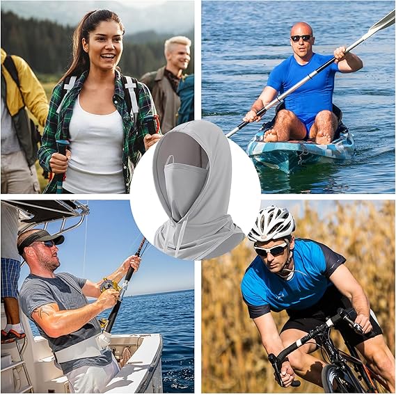 Cappuccio con protezione UV dal sole