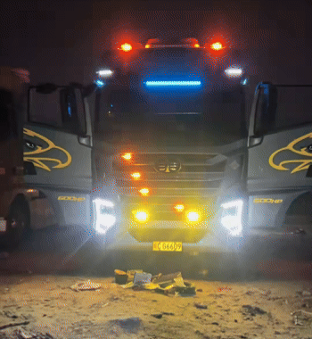 Striscia luminosa a LED per camion