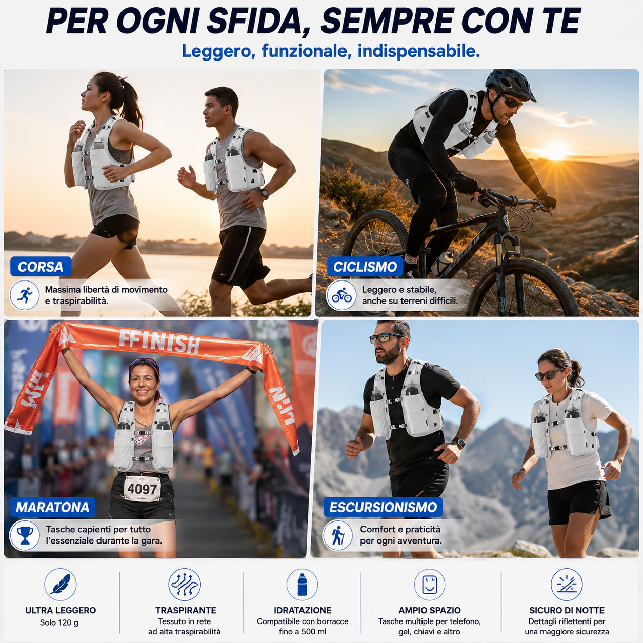 💥Running Vest UltraLeggero - Comfort in ogni movimento💥