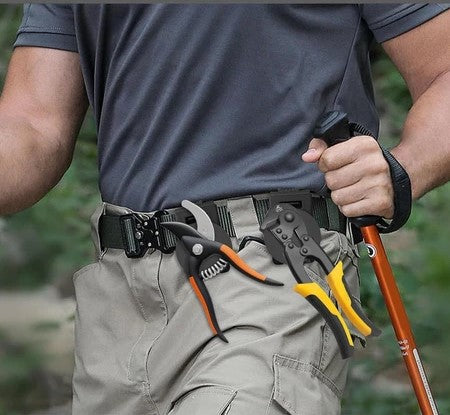 Clip magnetica per cintura per attrezzi