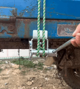 Tenditore per fune per rimorchio di camion