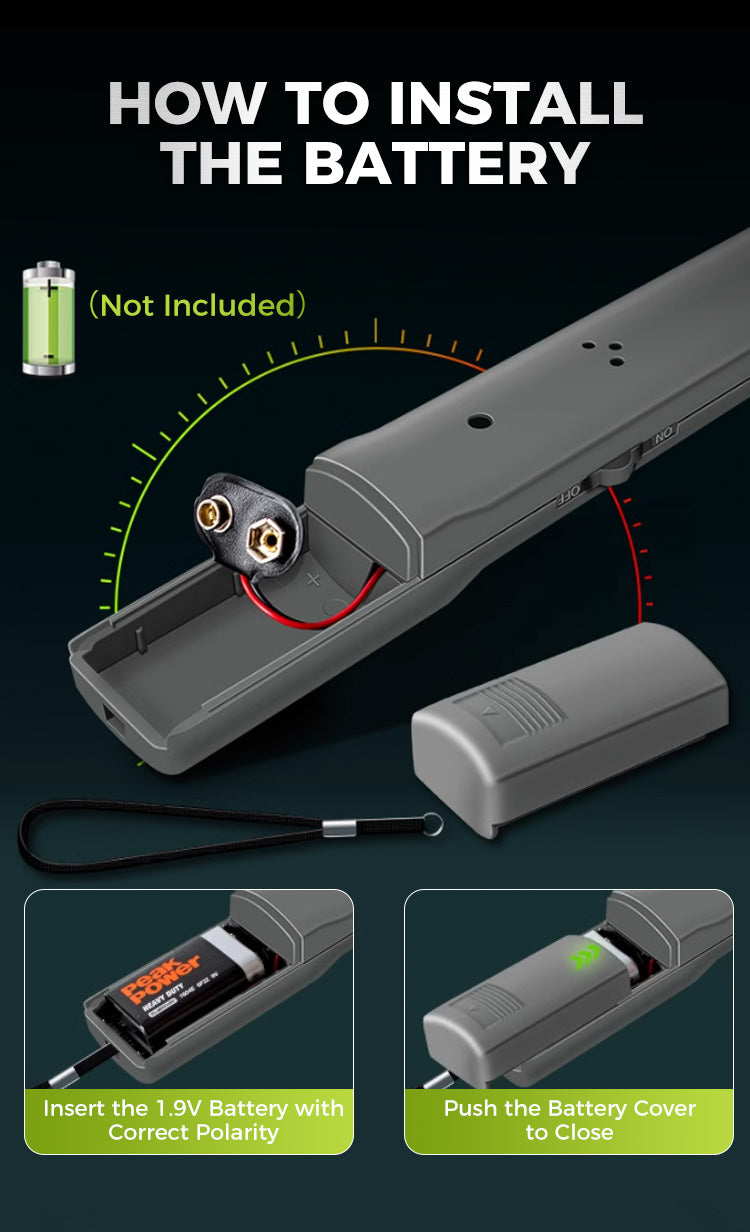 🔍 Metal detector portatile ad alta sensibilità