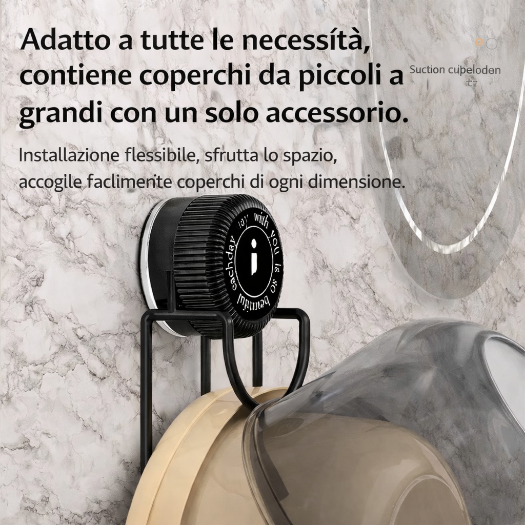 Gancio Per Lavabo Con Ventosa