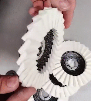 Set 3 dischi lucidatura in feltro di lana