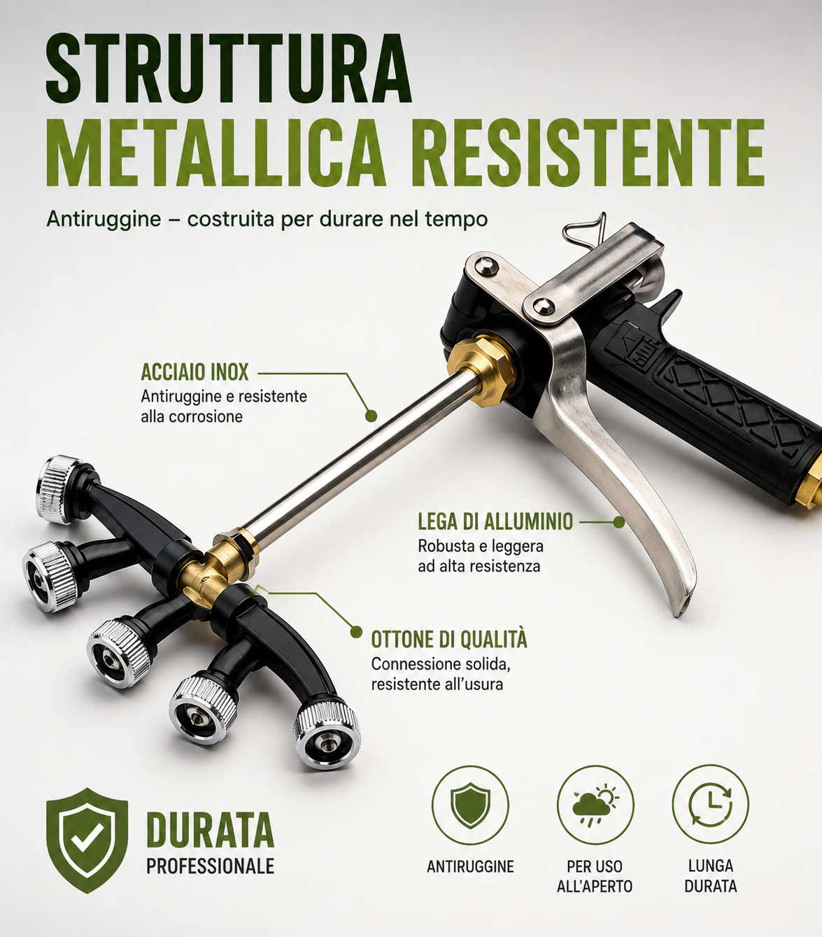 Pistola Nebulizzatrice Agricola a Ugelli