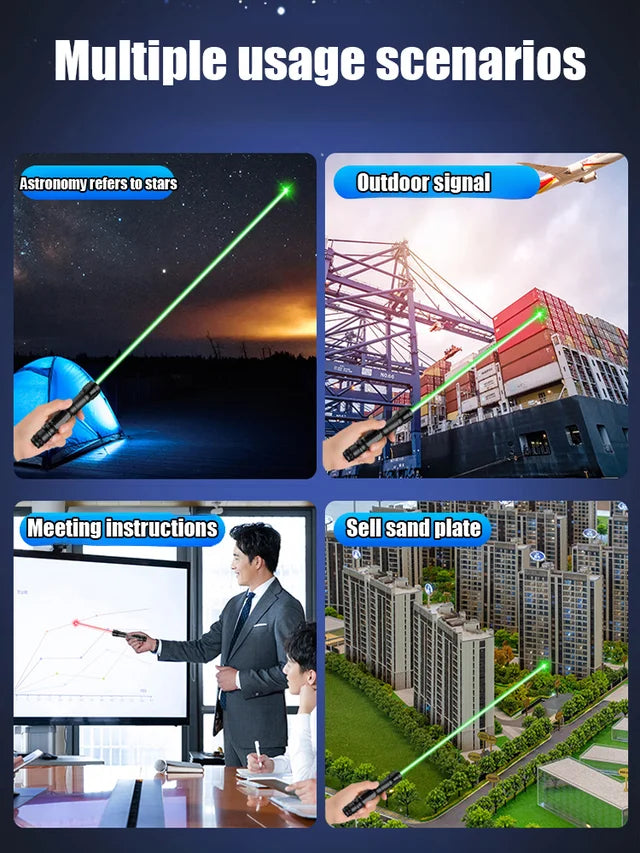 Puntatore Laser Verde ad Alta Potenza