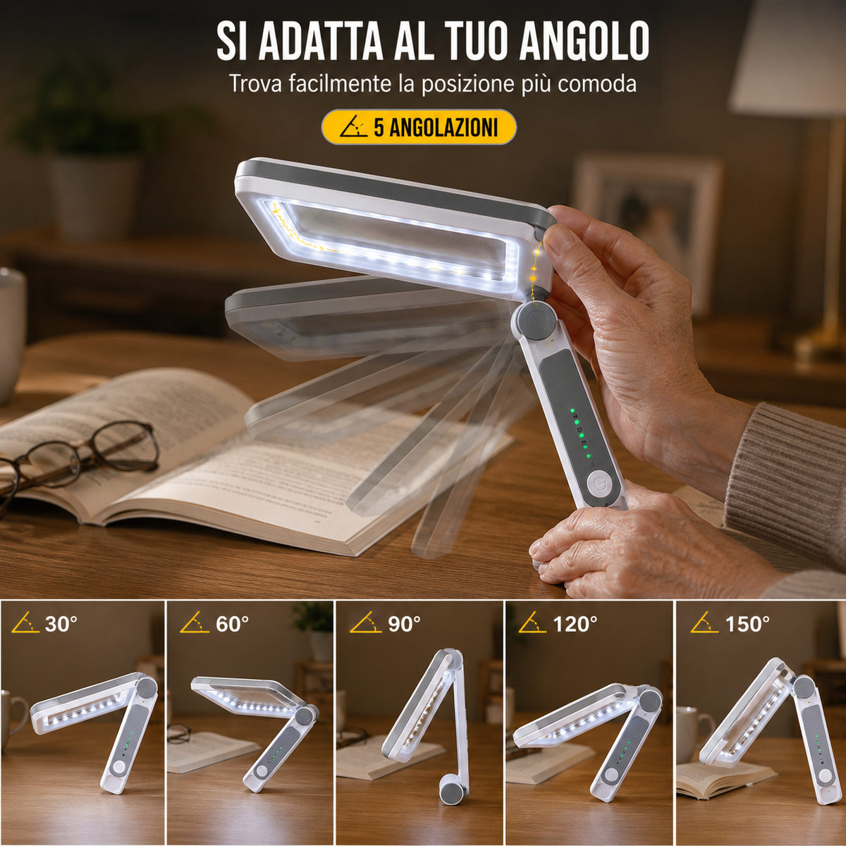 Lente LED HD ad Alto Ingrandimento