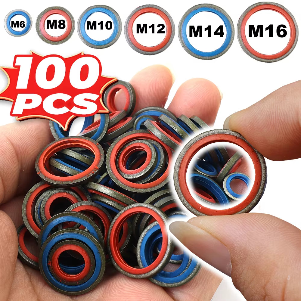 Set di 100 Guarnizioni Assortite