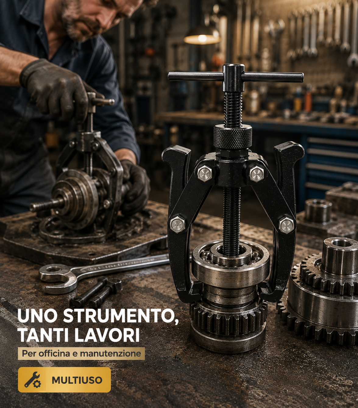 Estrattore Cuscinetti Interni Esterni 3 Griffe
