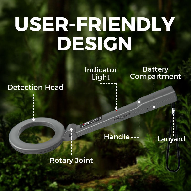 Metal detector ad alta sensibilità