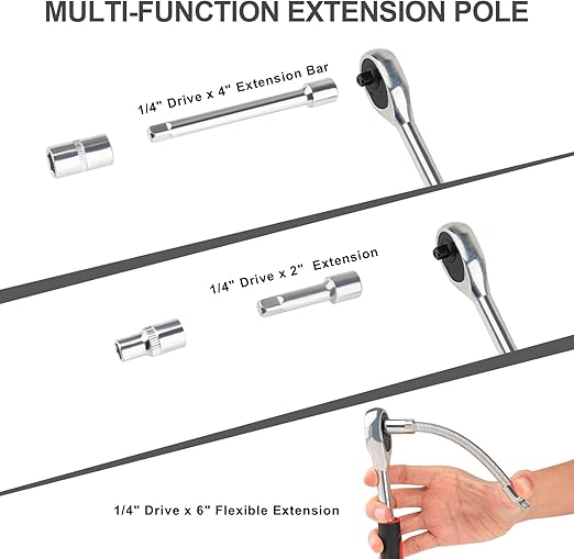 Set di attrezzi multifunzione 46 pezzi