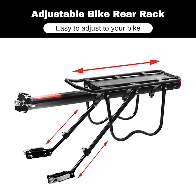 Portapacchi posteriore per bici