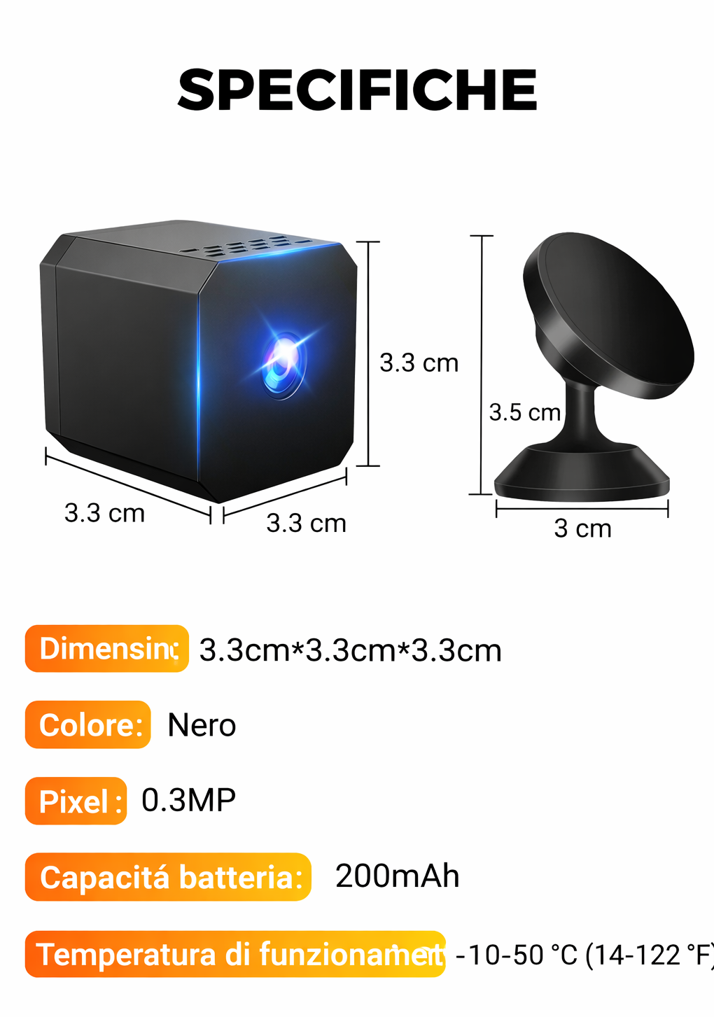 💥Mini videocamera di sicurezza intelligente