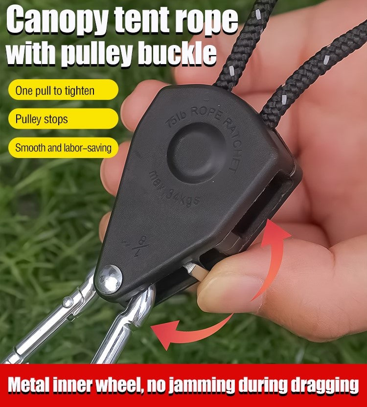 Carrucola Regolabile per Corde