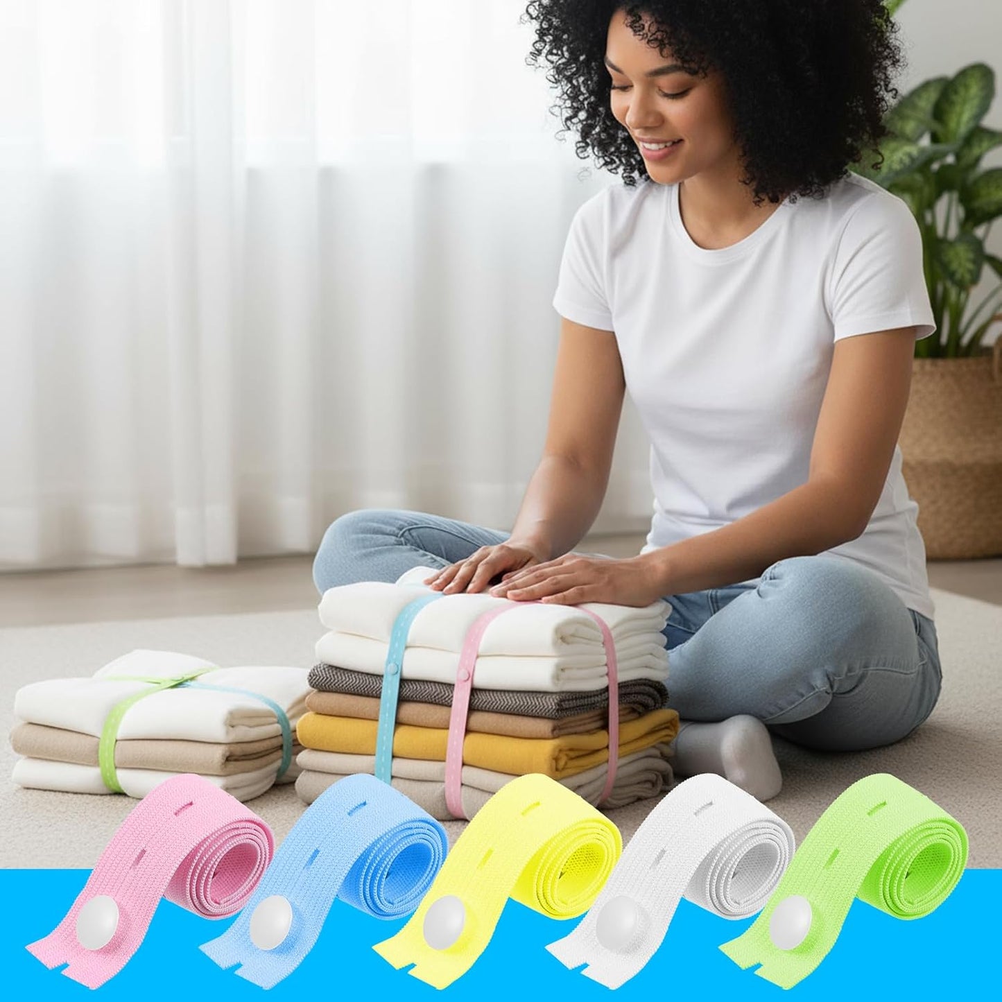 Fasce elastiche regolabili con bottoni