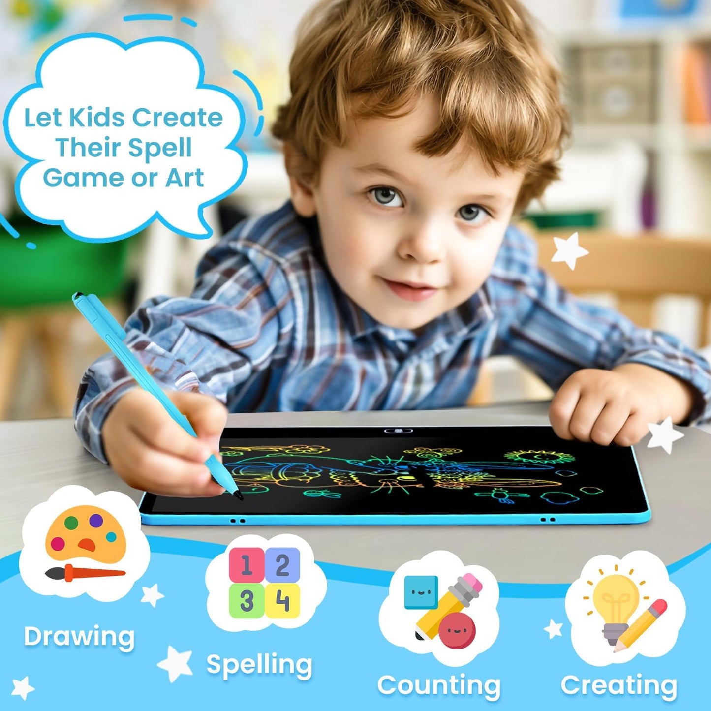 Tavoletta da disegno LCD per bambini