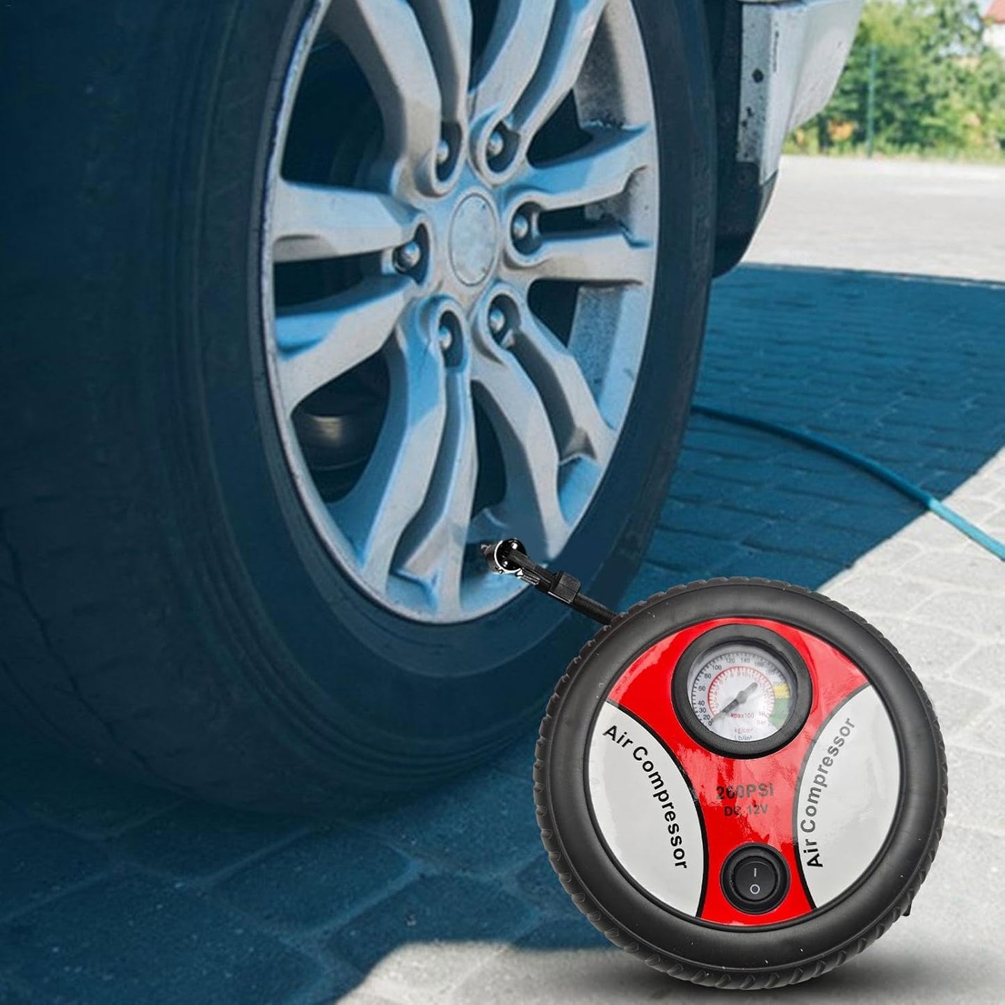 Compressore d’aria portatile per auto