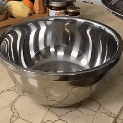Set Ciotola Multifunzione 3 in 1 in Acciaio Inox
