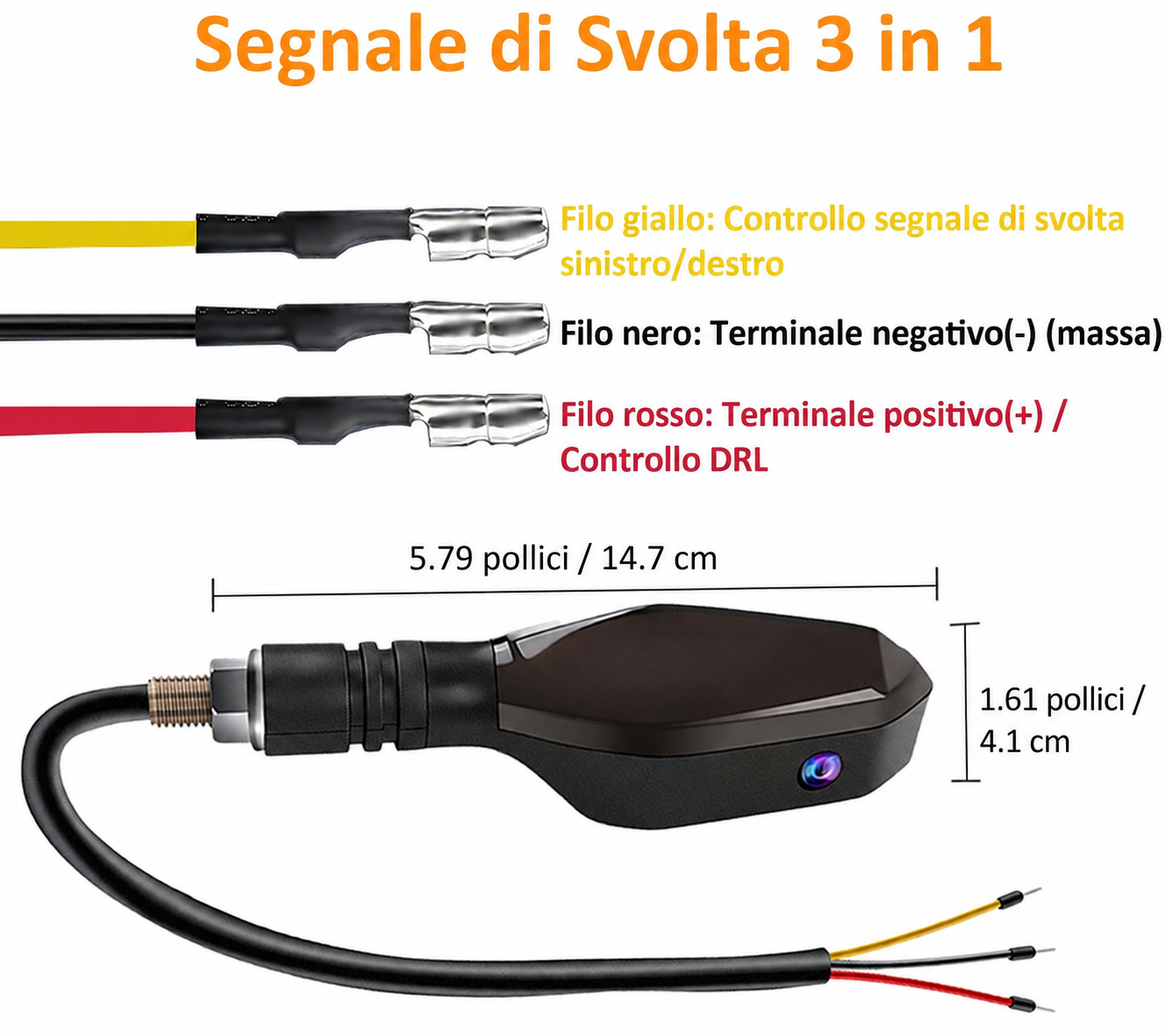 Frecce LED con Proiezione per Moto 🏍️