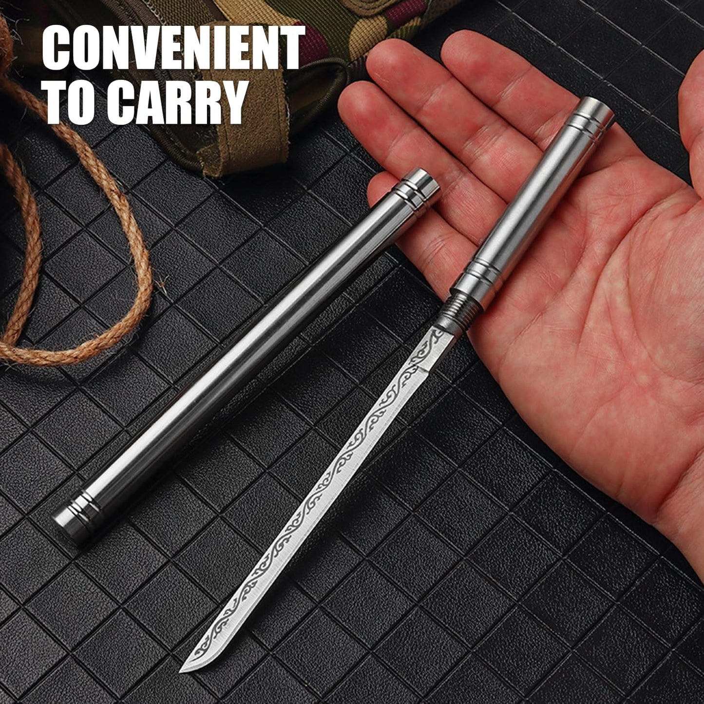 Coltello portatile con fodero