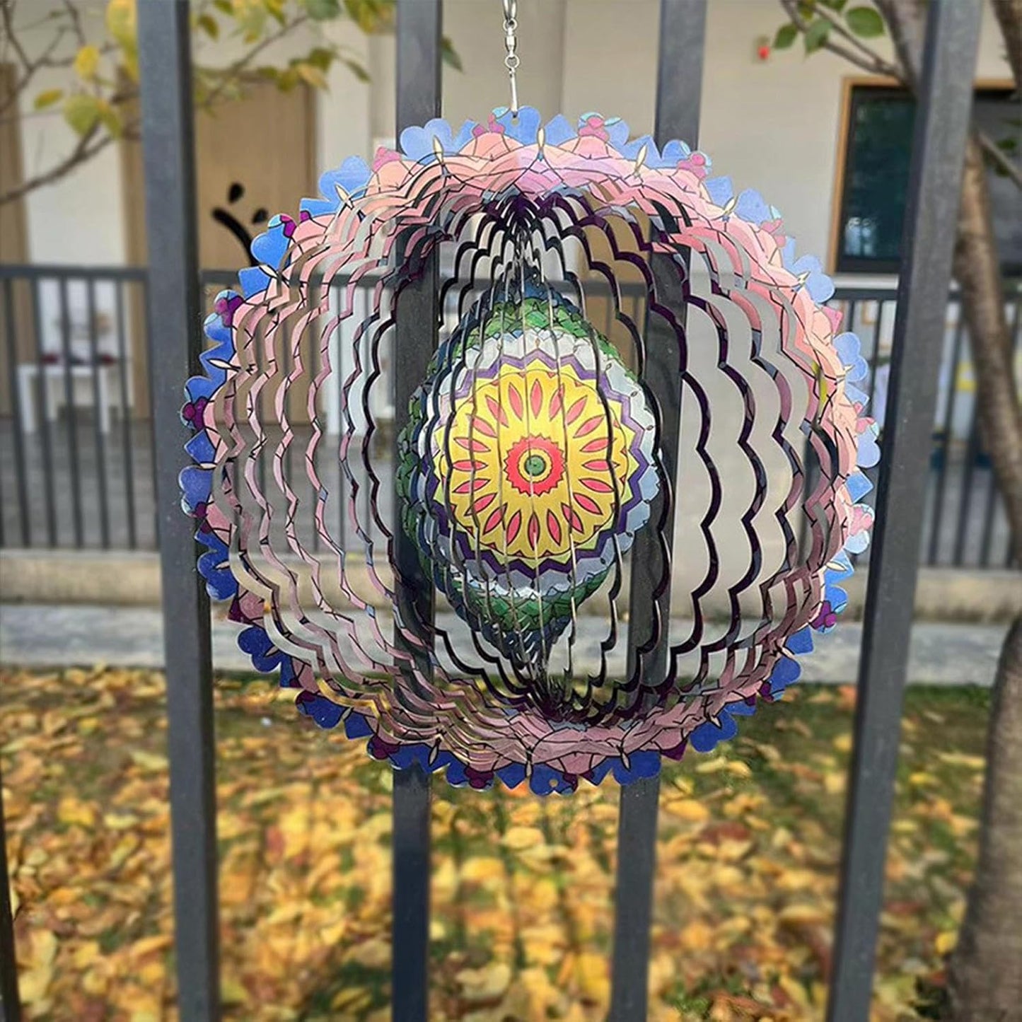 Campana a Vento Rotante 3D Decorativa