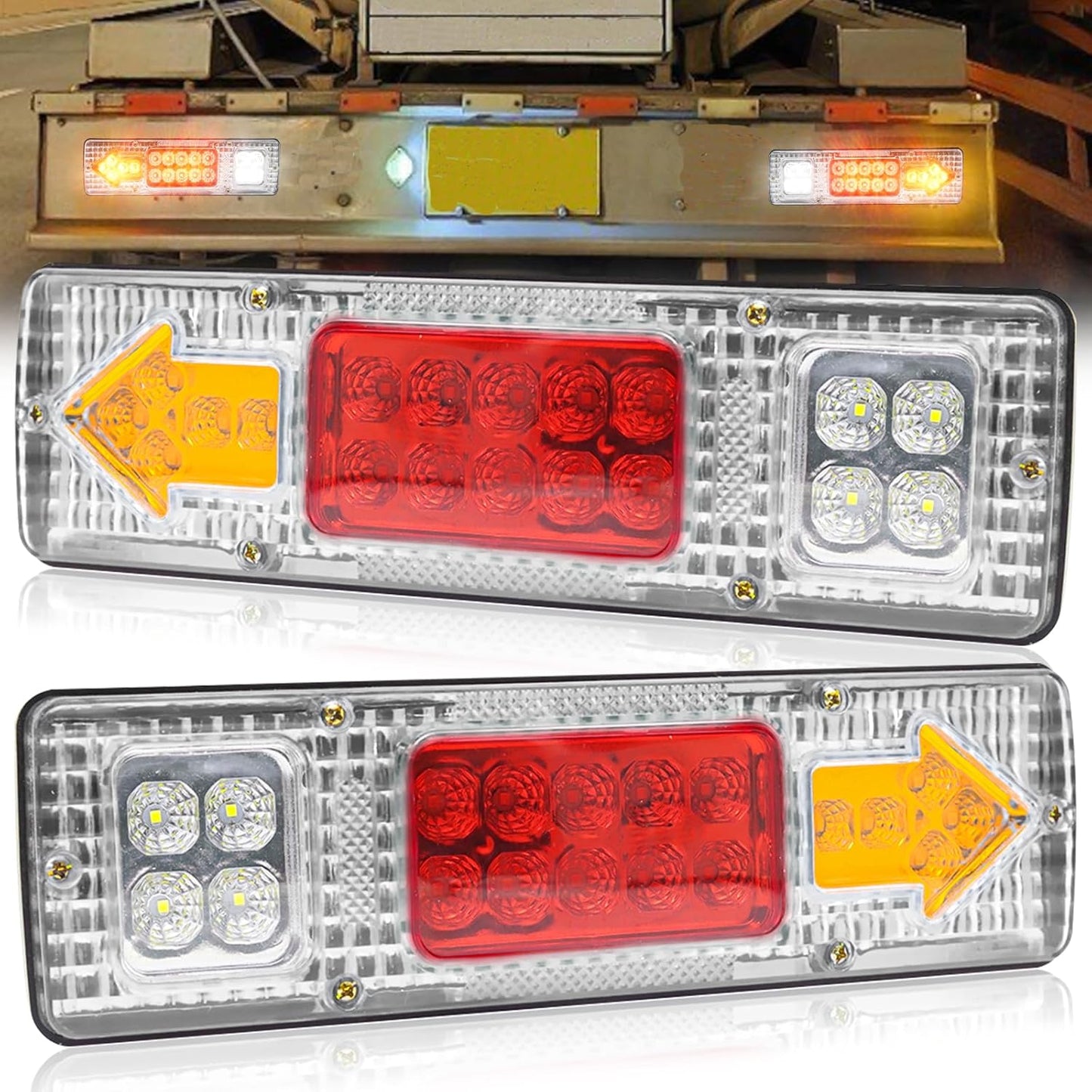 Fanale posteriore a LED per camion