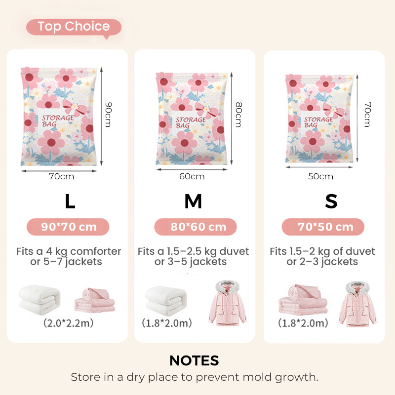 Sacche sottovuoto salvaspazio