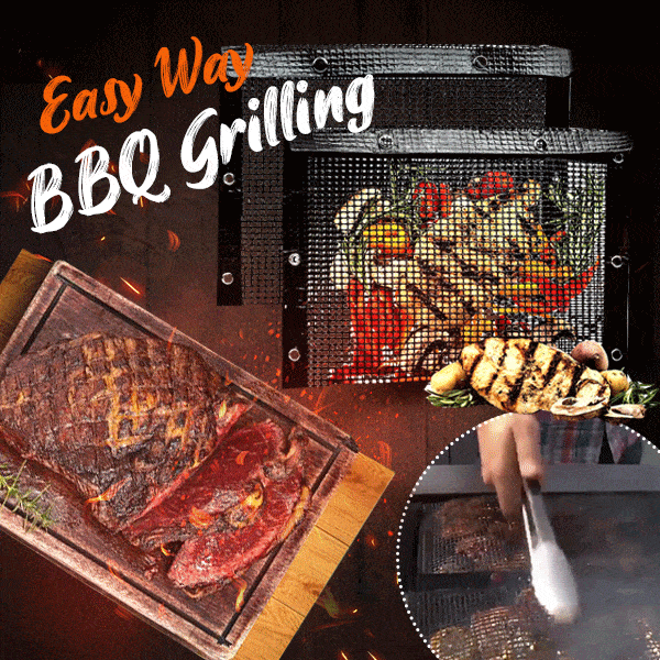 Sacchetto a rete per grigliare BBQ