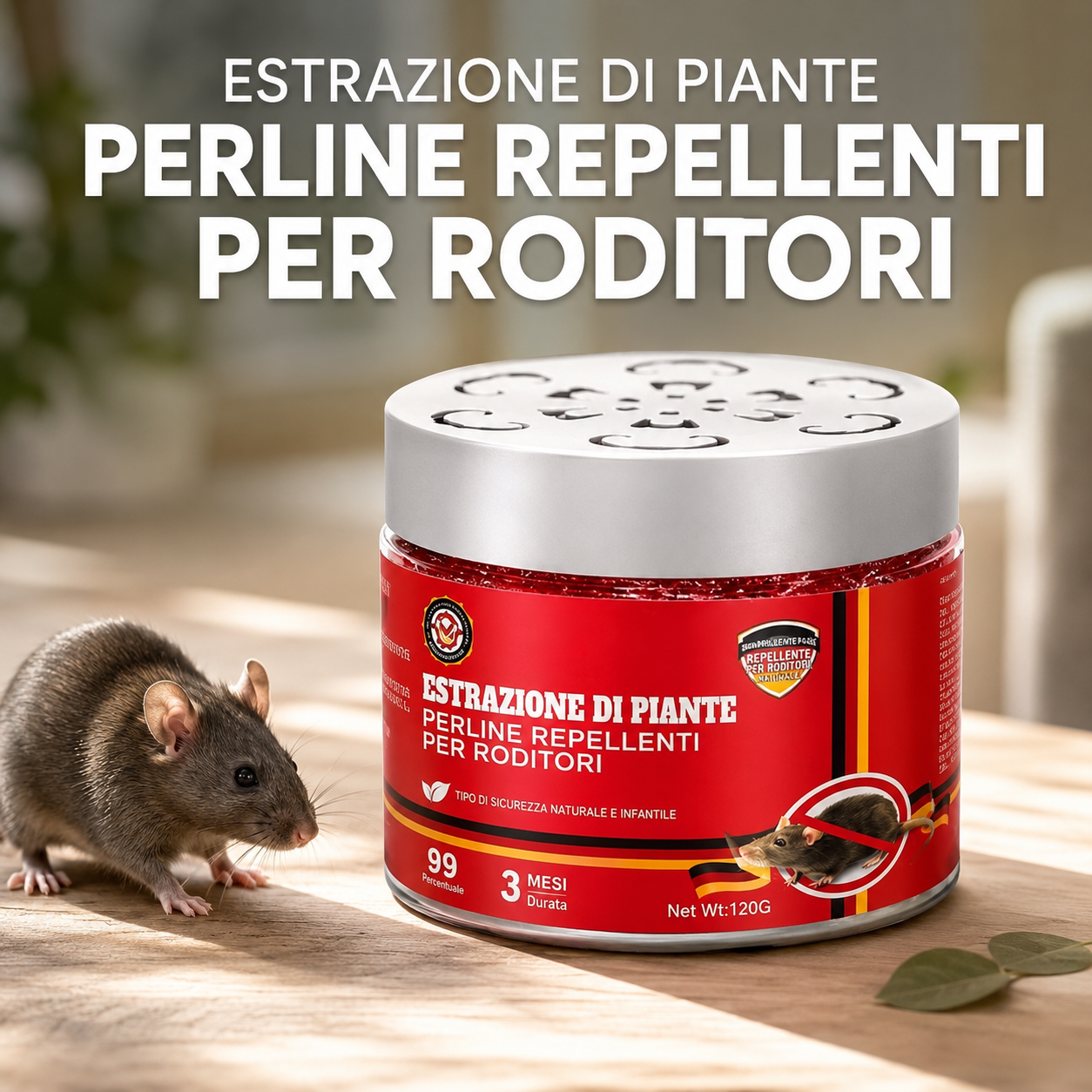 Trappola per topi atossica