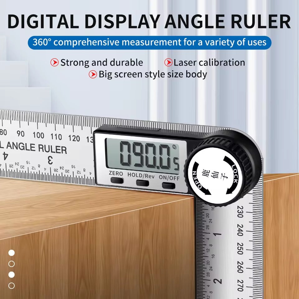 Righello Angolare Con Display Digitale