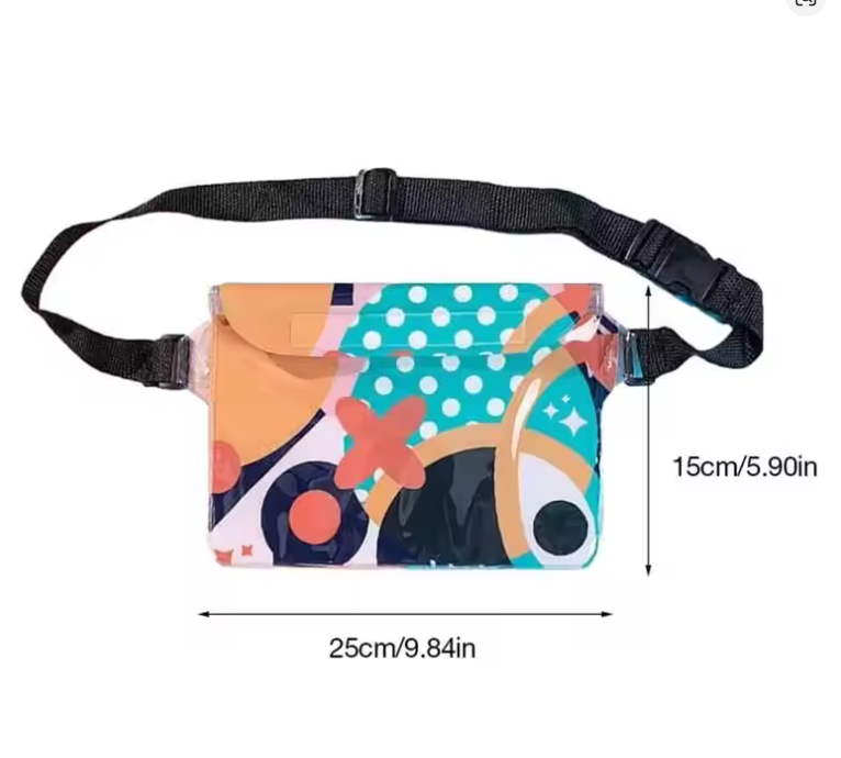 Borsa da Cintura Impermeabile per Nuoto