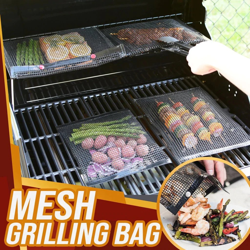 Sacchetto a rete per grigliare BBQ