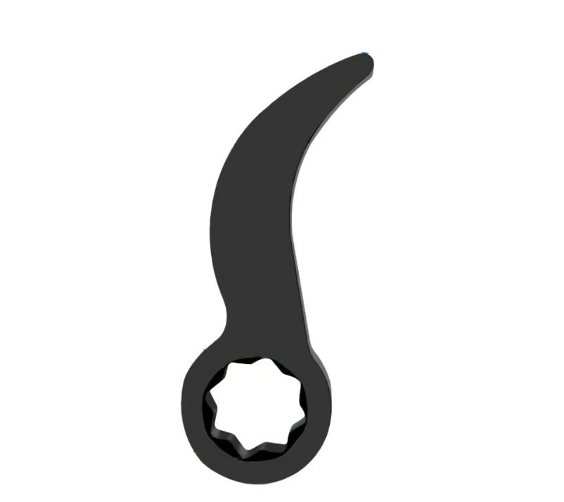 Testa adattatrice per chiave a leva