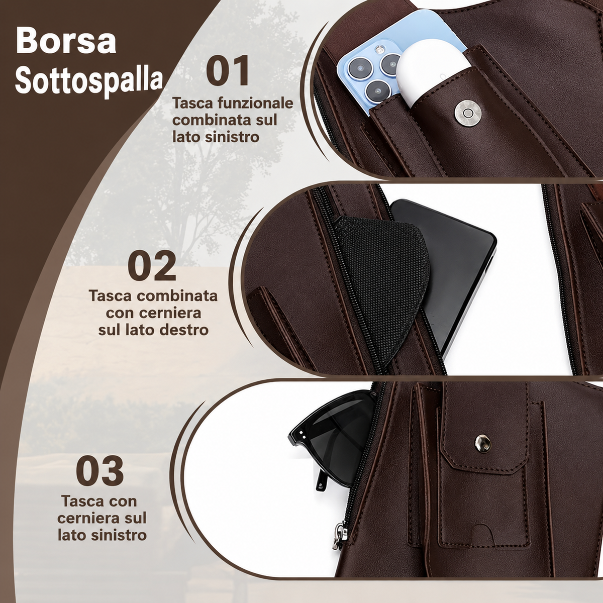 Marsupio Ascellare Antifurto 👝