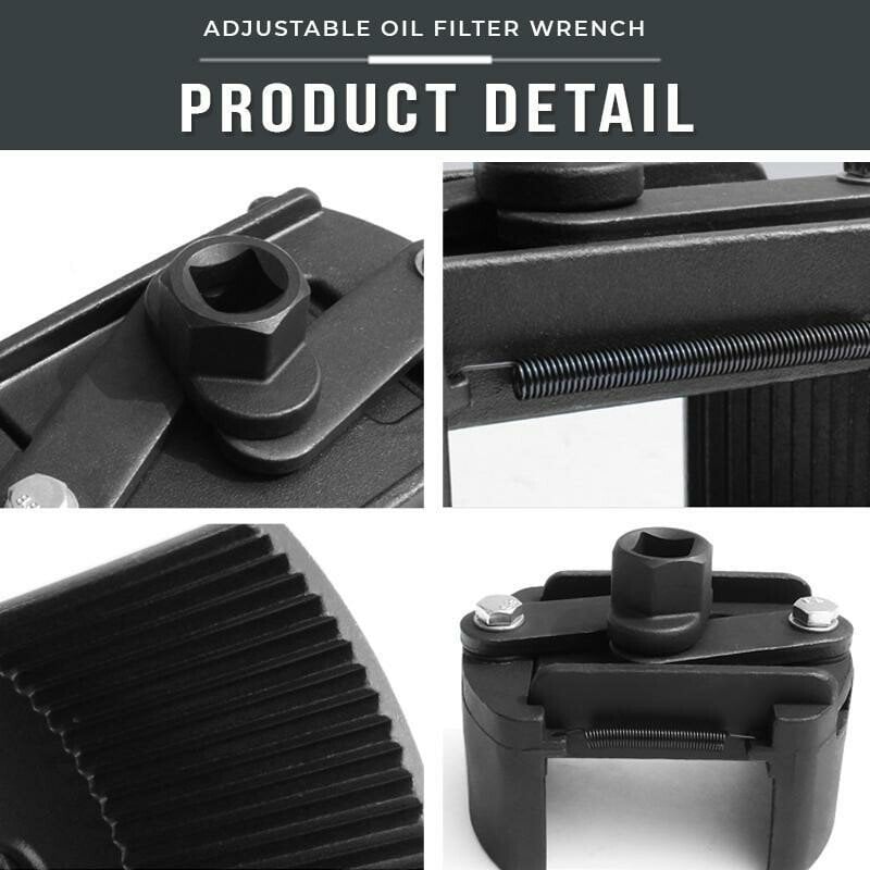 Chiave regolabile per filtro olio