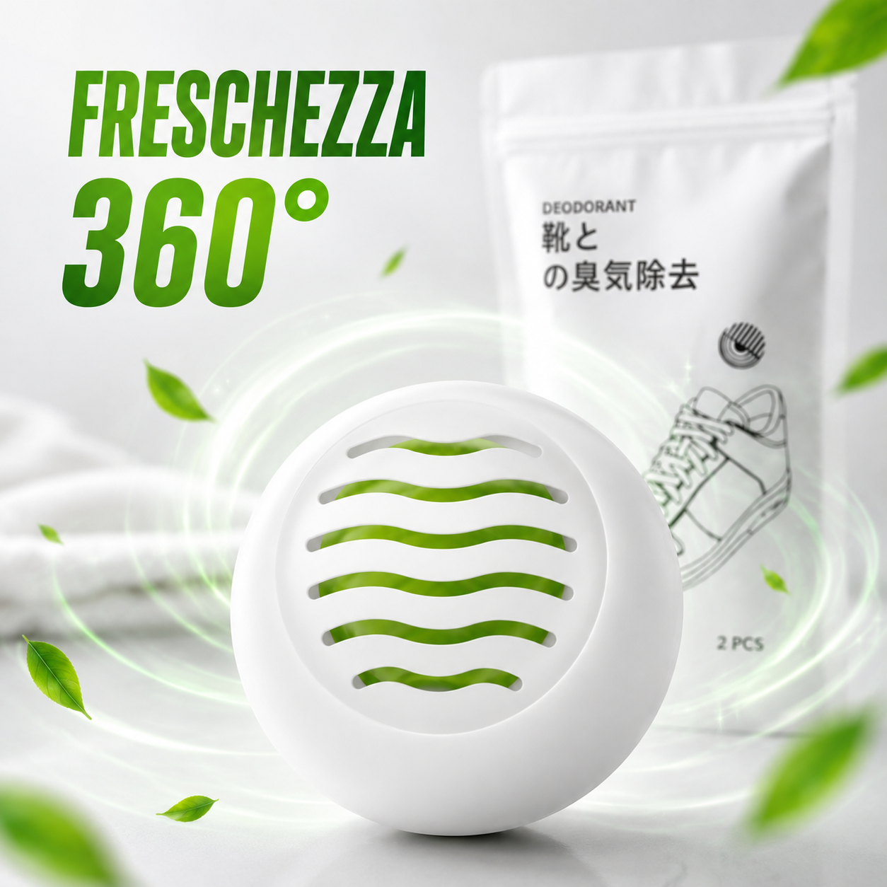 OFFERTA SPECIALE | SET 6 PALLINE DEODORANTI PER SCARPE