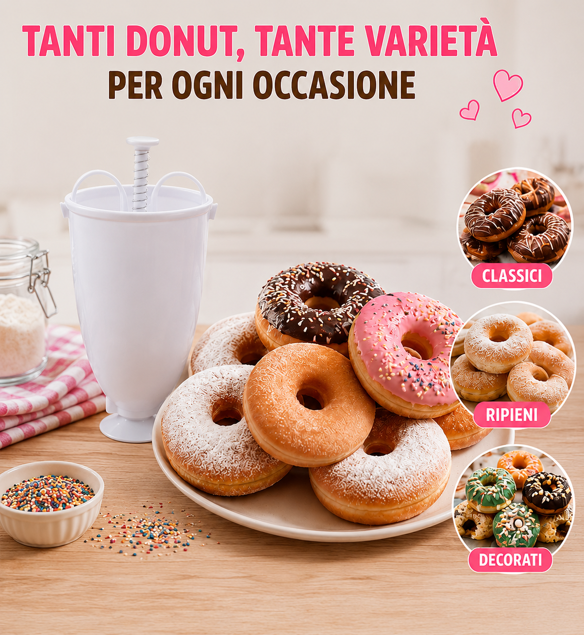 Dispenser per Impasto Donut 🍩