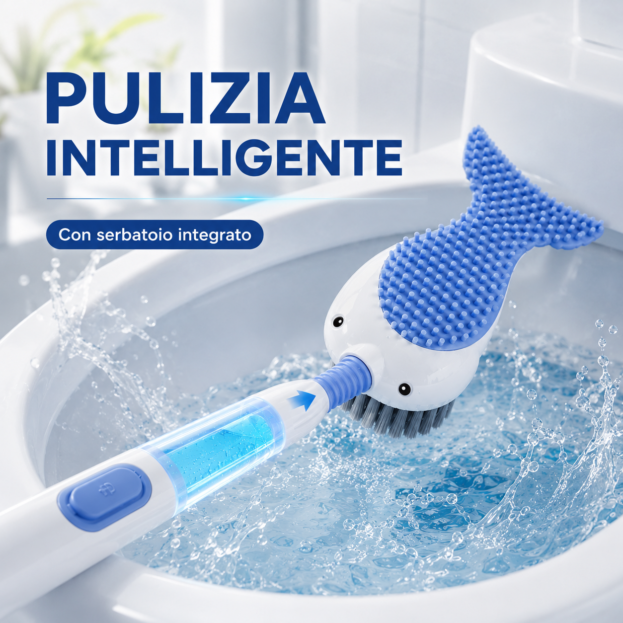 Spazzola Balena con Doppia Pulizia
