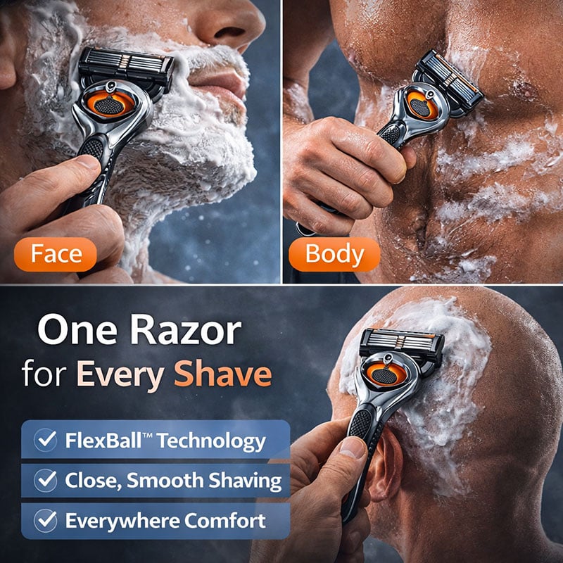 Lama di rasoio a cinque strati