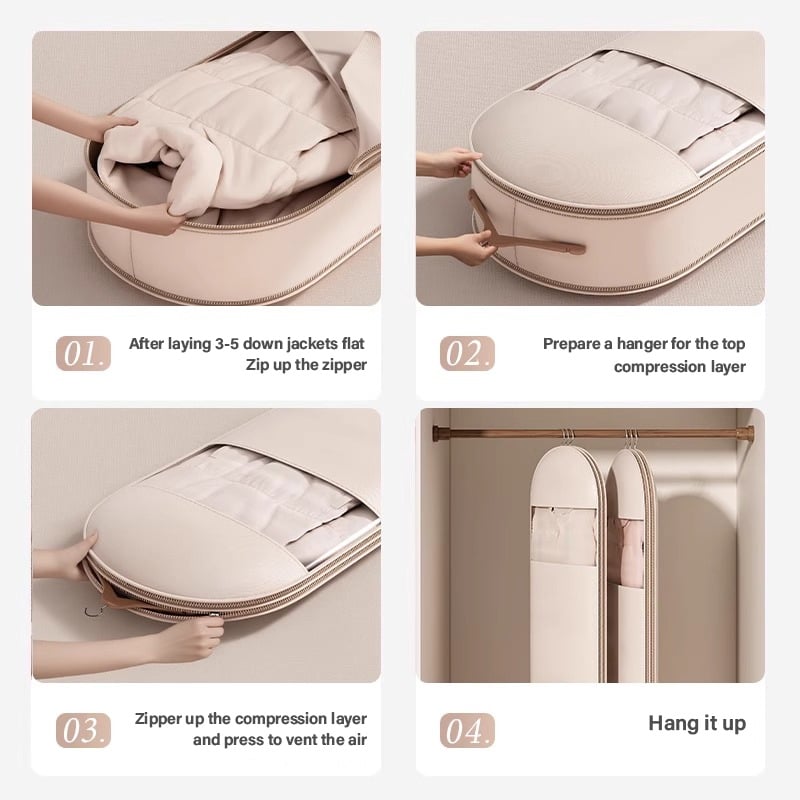 Sacca porta abiti sospesa salvaspazio