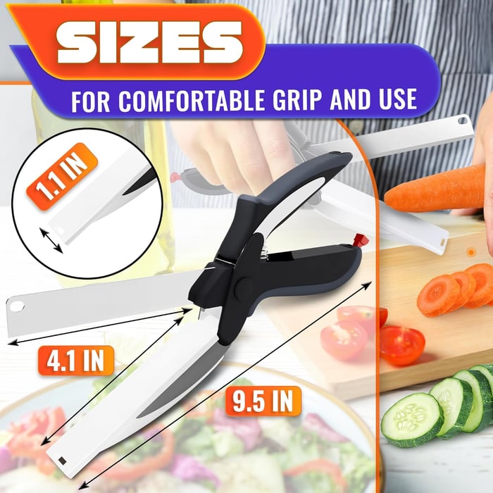 Forbici Da Cucina 2 in 1 Per Alimenti✂️