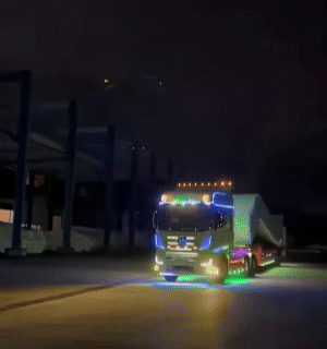 Striscia luminosa a LED per camion