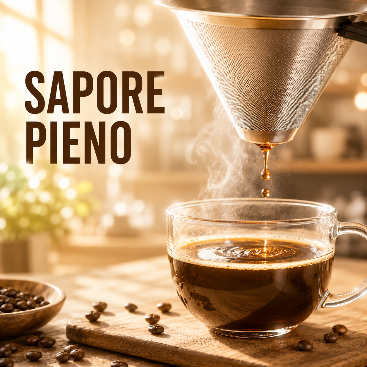 Filtro Caffè Inox Doppia Rete