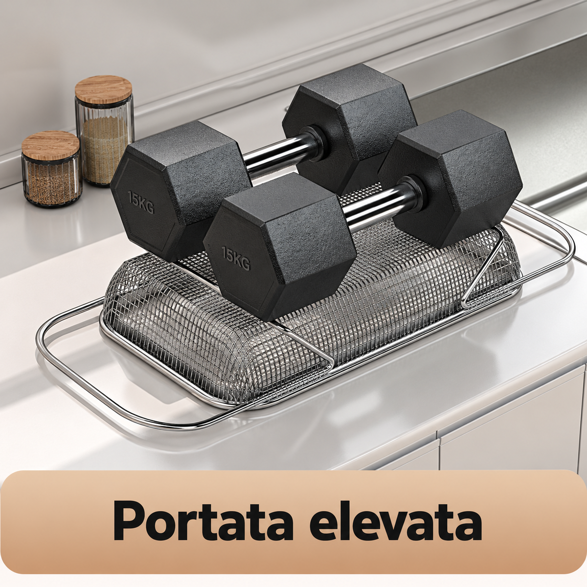 CESTELLO SCOLATUTTO PREMIUM ESTENSIBILE IN ACCIAIO INOX 304