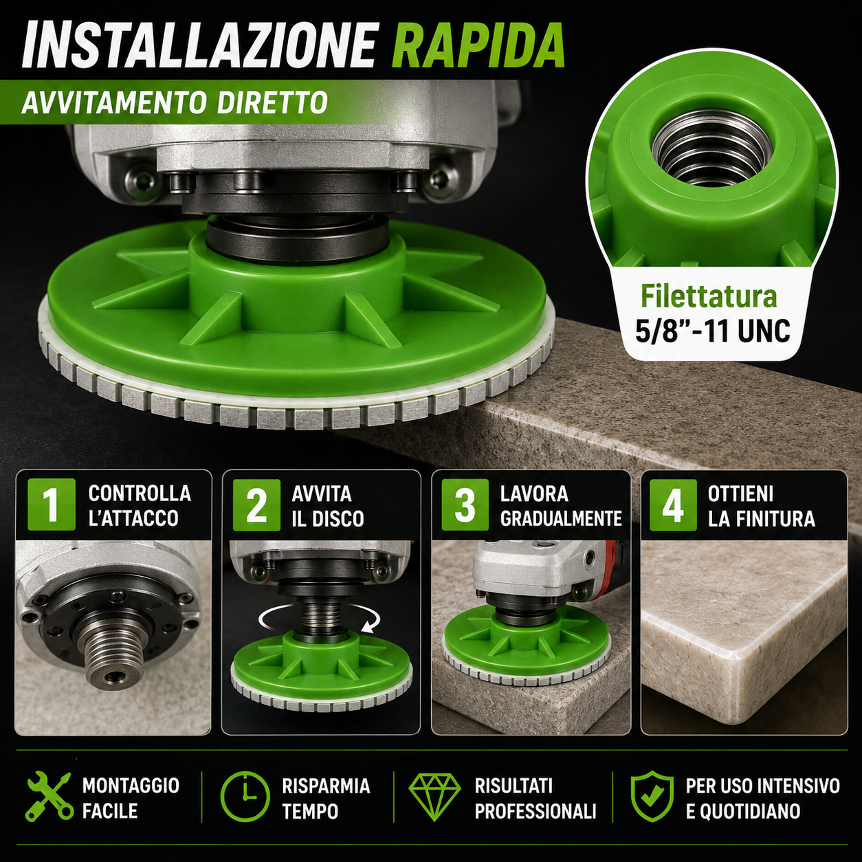 Disco Rifinibordi Diamantato