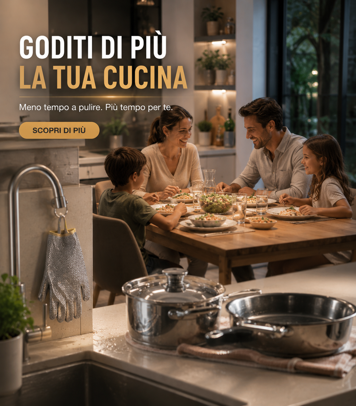 🌟 GUANTI SGRASSANTI FIBRA D'ARGENTO