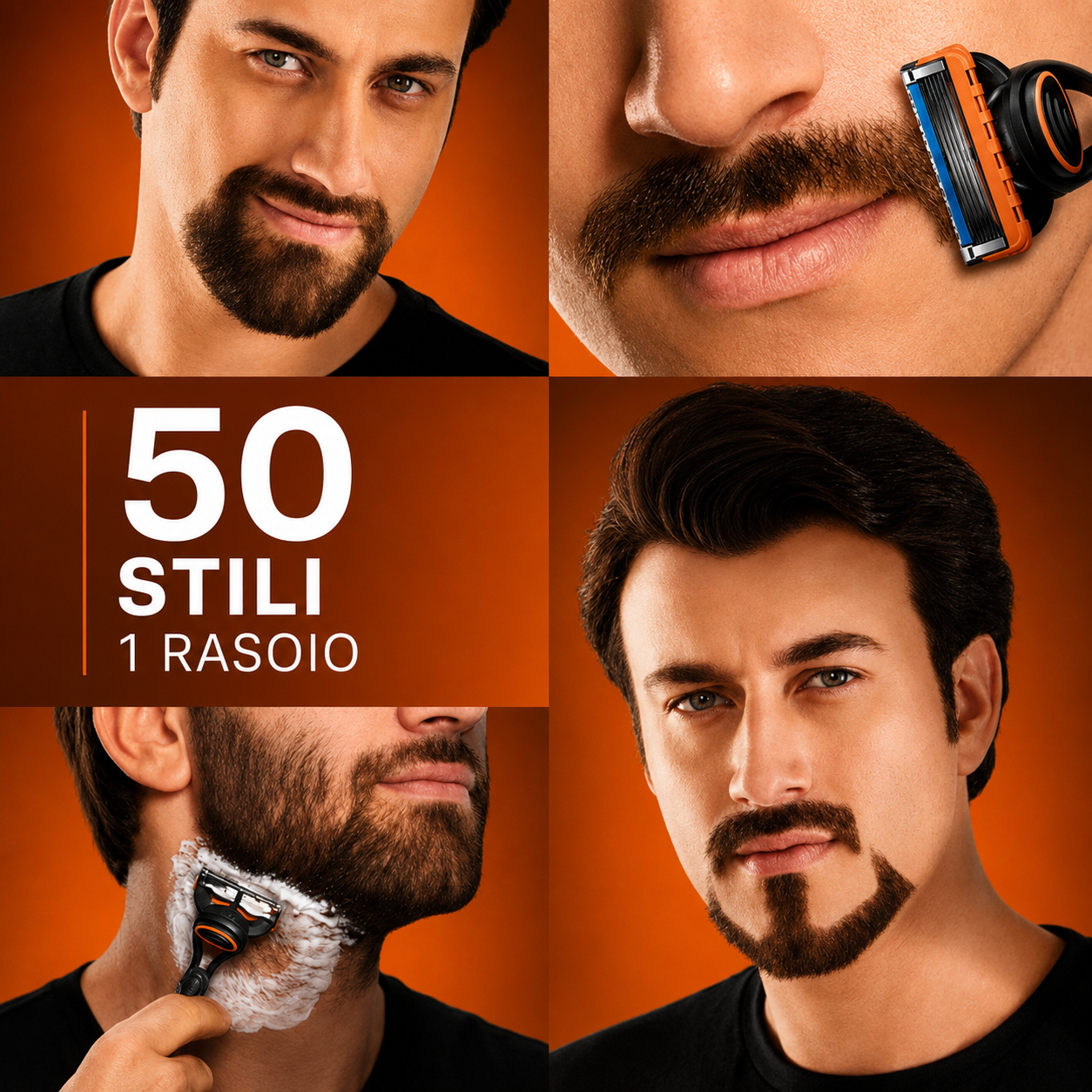 Rifinitore Premium a 5 Lame – Delicato e Senza Irritazioni