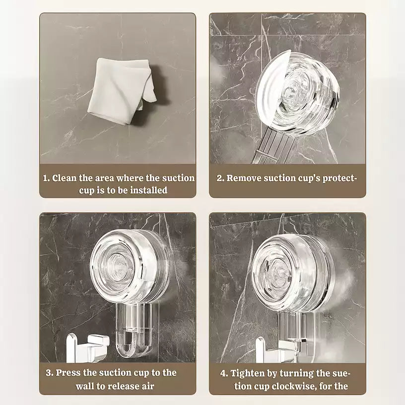 Gancio a ventosa resistente