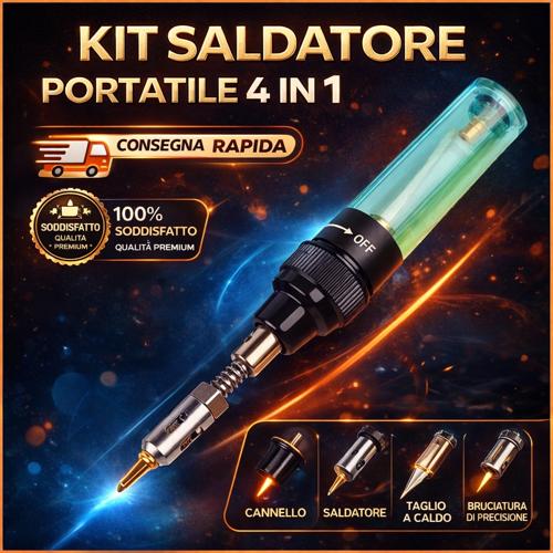 🔥Kit saldatore portatile 4 in 1🔥