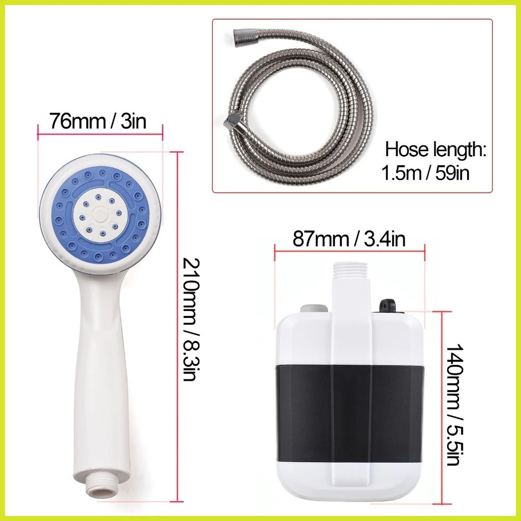 Doccia portatile da campeggio per esterni